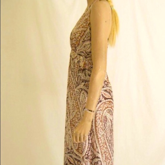 Vintage 70s Hippie Boho Mini Sparkle Dress - Picture 6 of 8